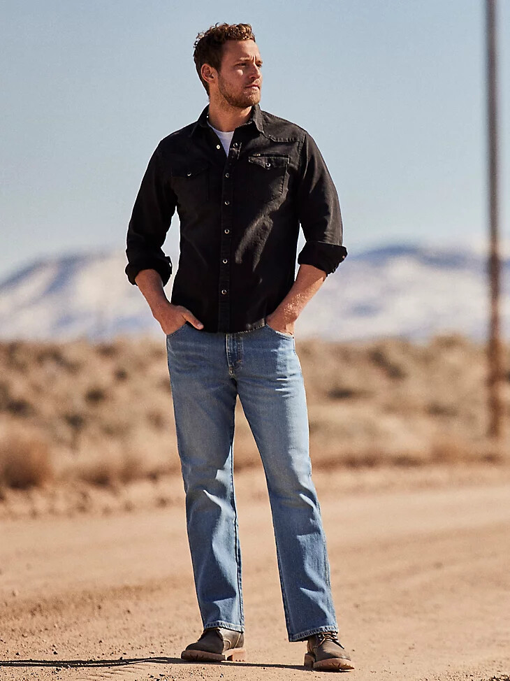 jeans flex da uomo regular fit lavaggio chiaro