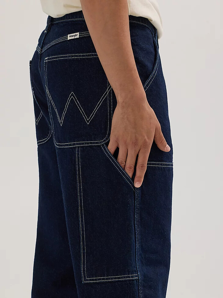 jeans da carpentiere da uomo con vestibilità rilassata bad hoss