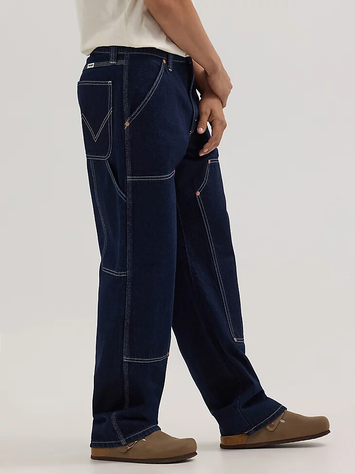 jeans da carpentiere da uomo con vestibilità rilassata bad hoss