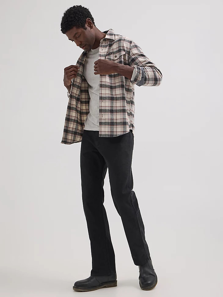 pantaloni da uomo peak comfort twill george black