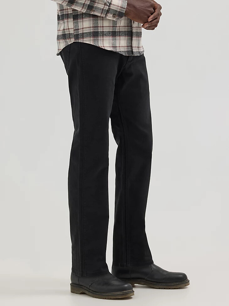 pantaloni da uomo peak comfort twill george black