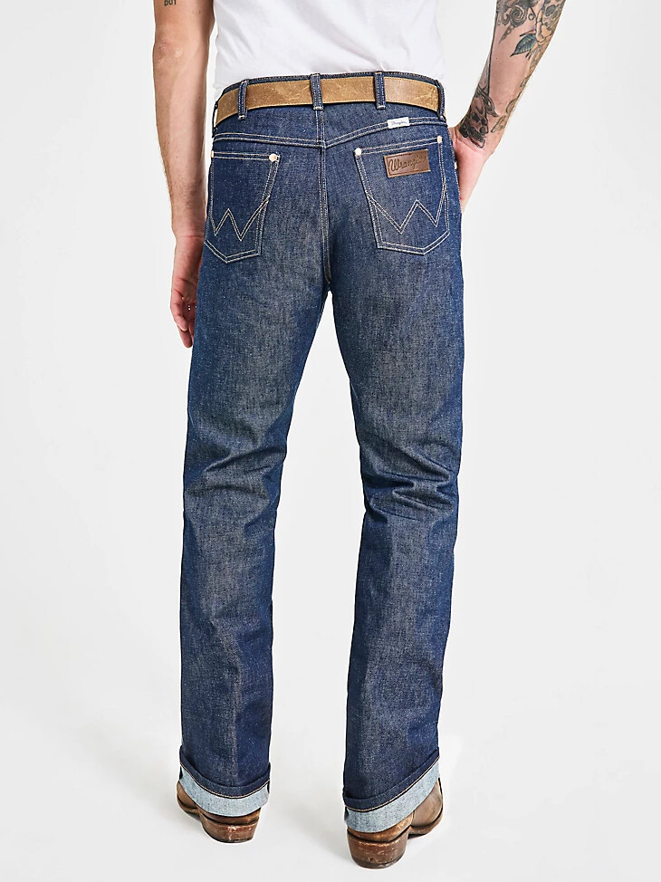 jeans da uomo cone denim white oak sevedge colore raw indigo