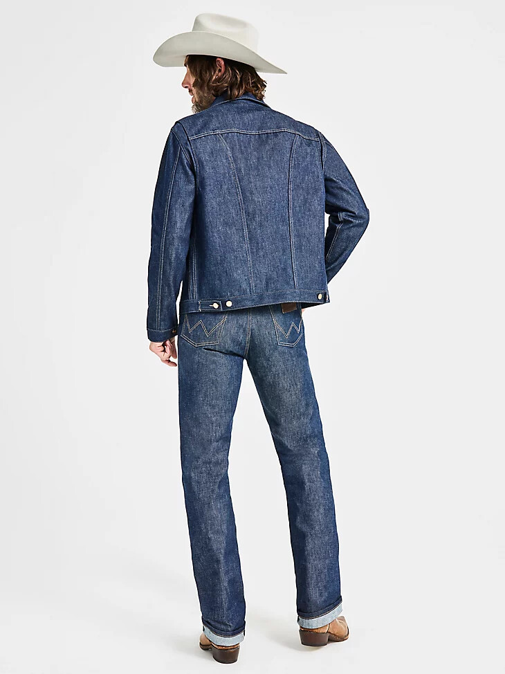 jeans da uomo cone denim white oak sevedge colore raw indigo