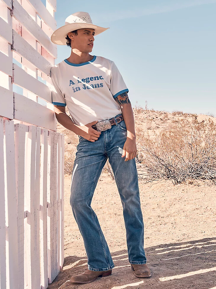 jeans bootcut da uomo american spirit