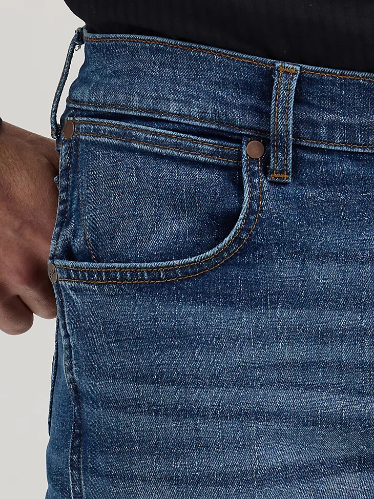 jeans bootcut wrangler retro relaxed fit da uomo lewiston