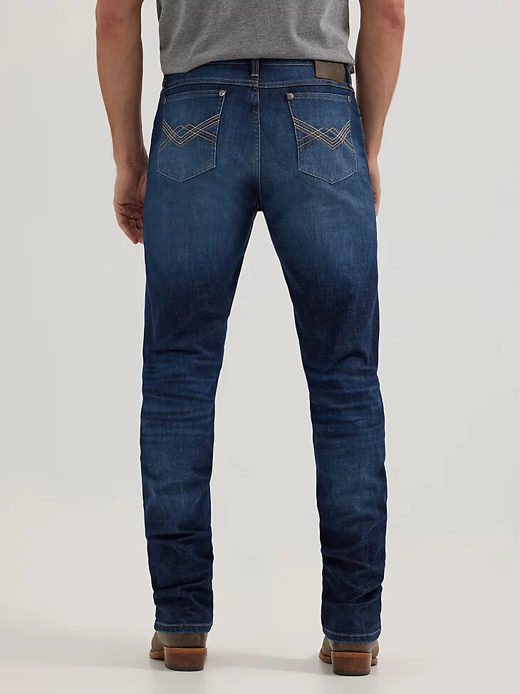 jeans da uomo wrangler 20x n. 44 slim fit a gamba dritta brockton