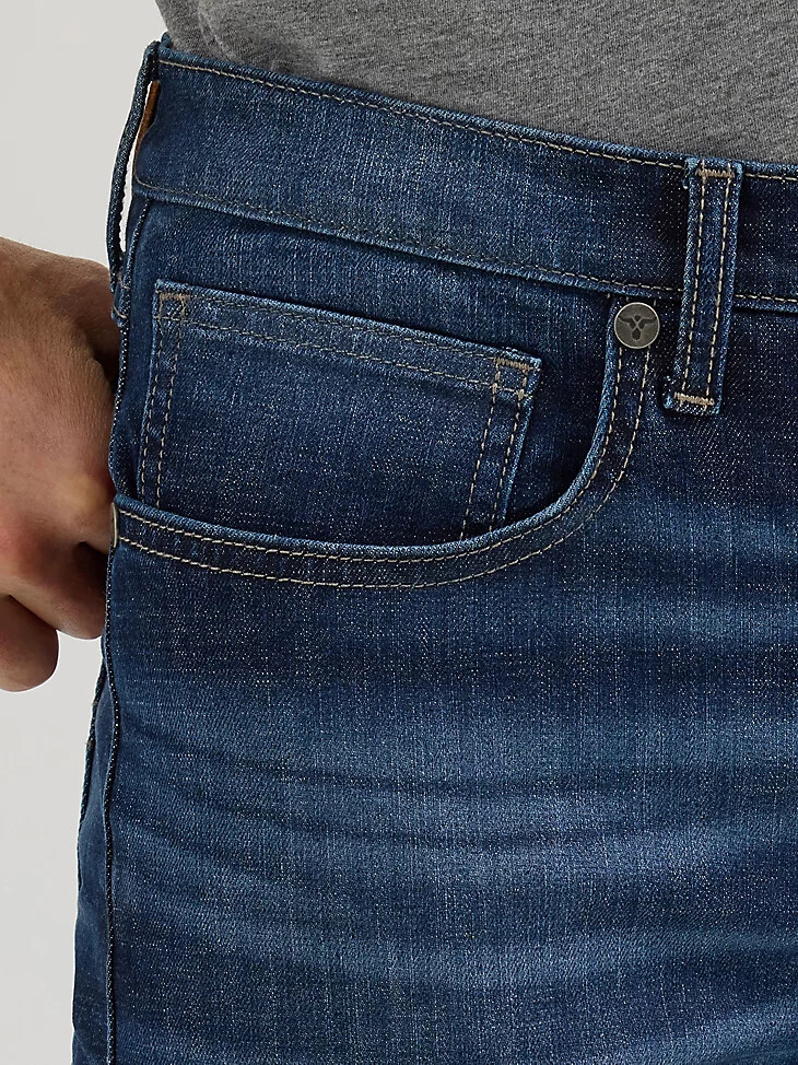jeans da uomo wrangler 20x n. 44 slim fit a gamba dritta brockton