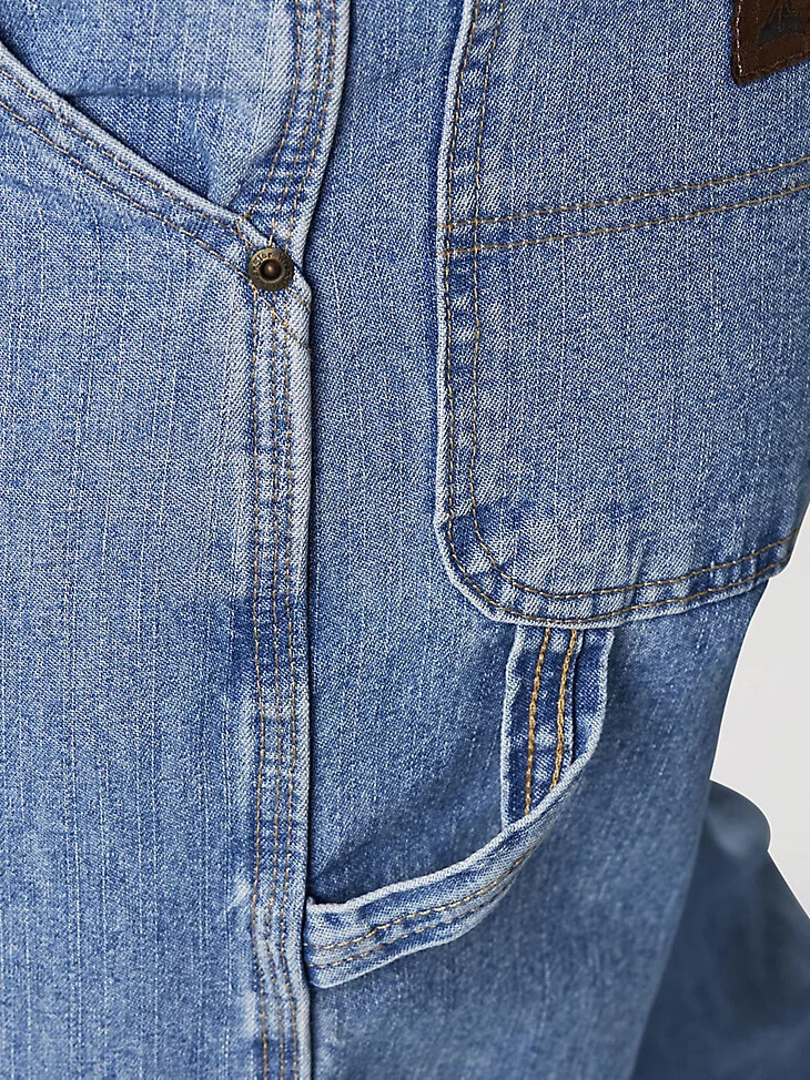 jeans da carpentiere wrangler rugged wear vintage indigo