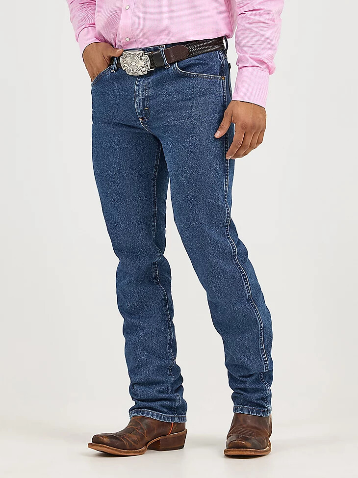 jeans slim fit cowboy cut premium performance dark stone