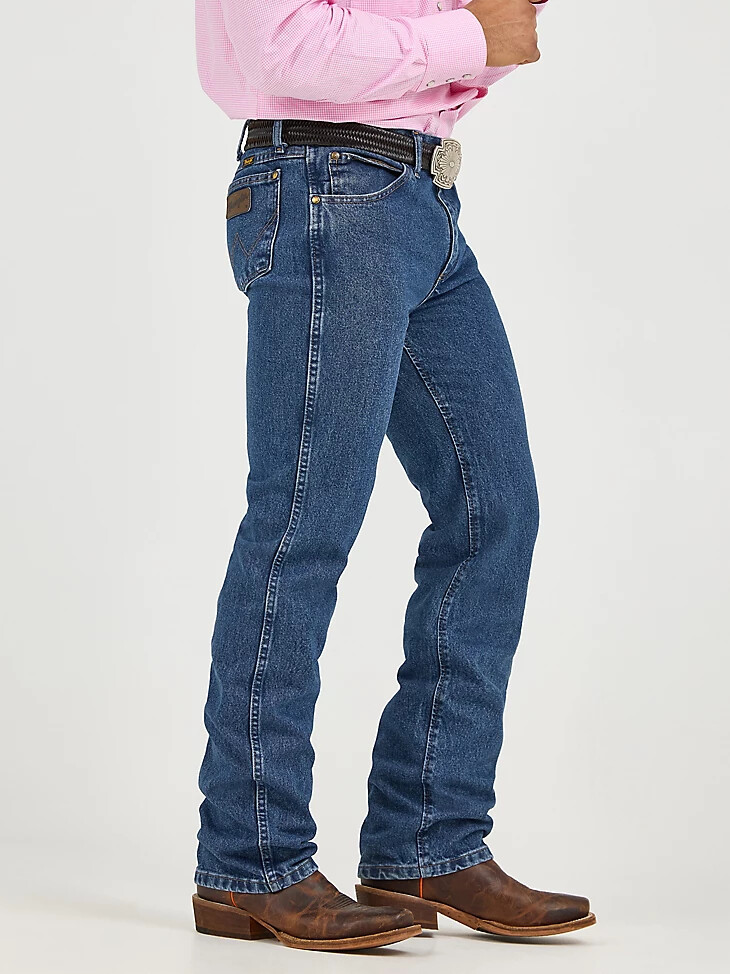 jeans slim fit cowboy cut premium performance dark stone
