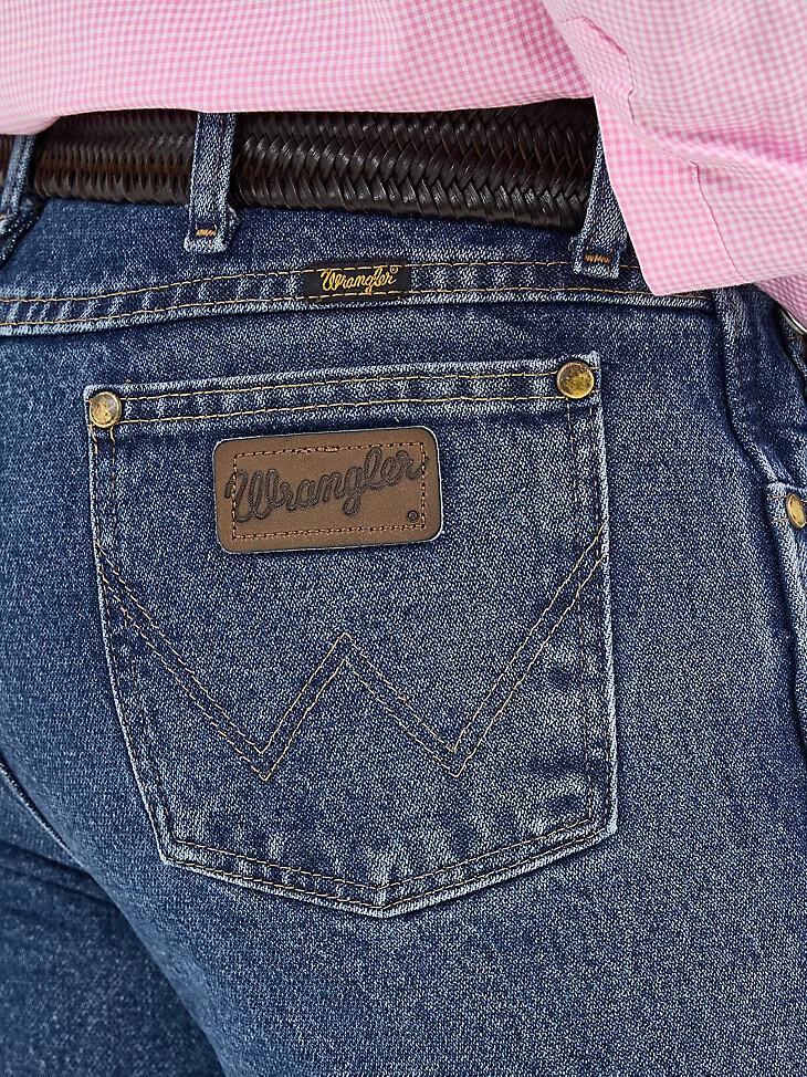 jeans slim fit cowboy cut premium performance dark stone