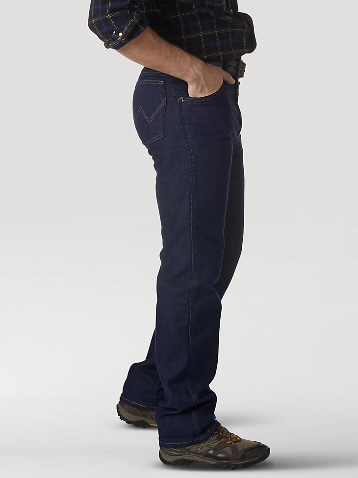 jeans elasticizzati wrangler rugged wear regular fit denim