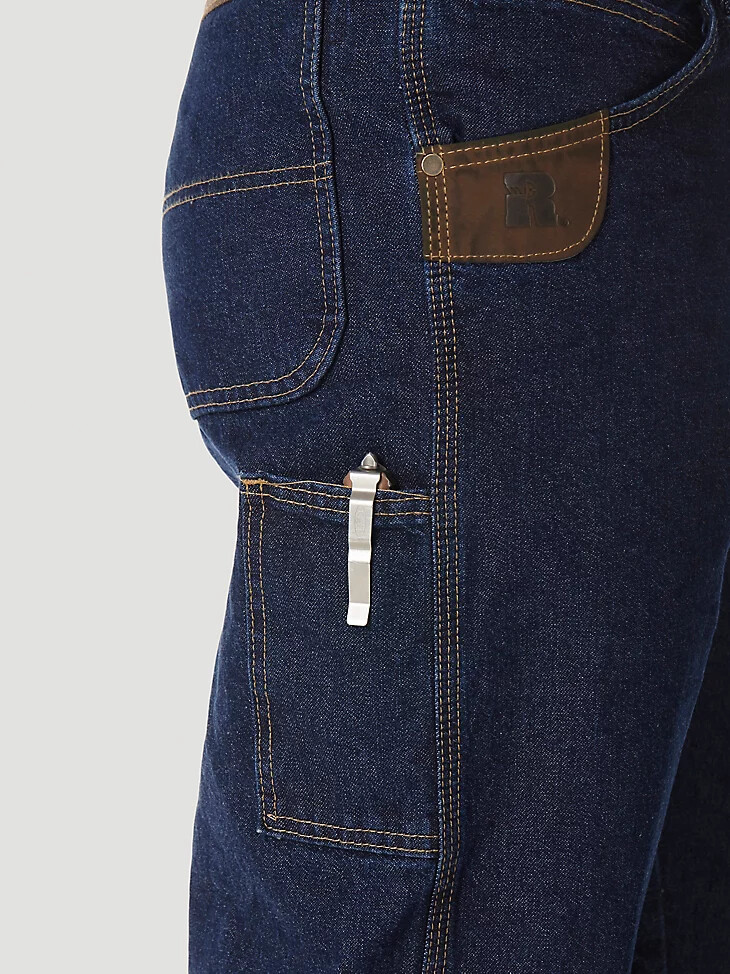 jeans wrangler riggs workwear contractor indaco antico