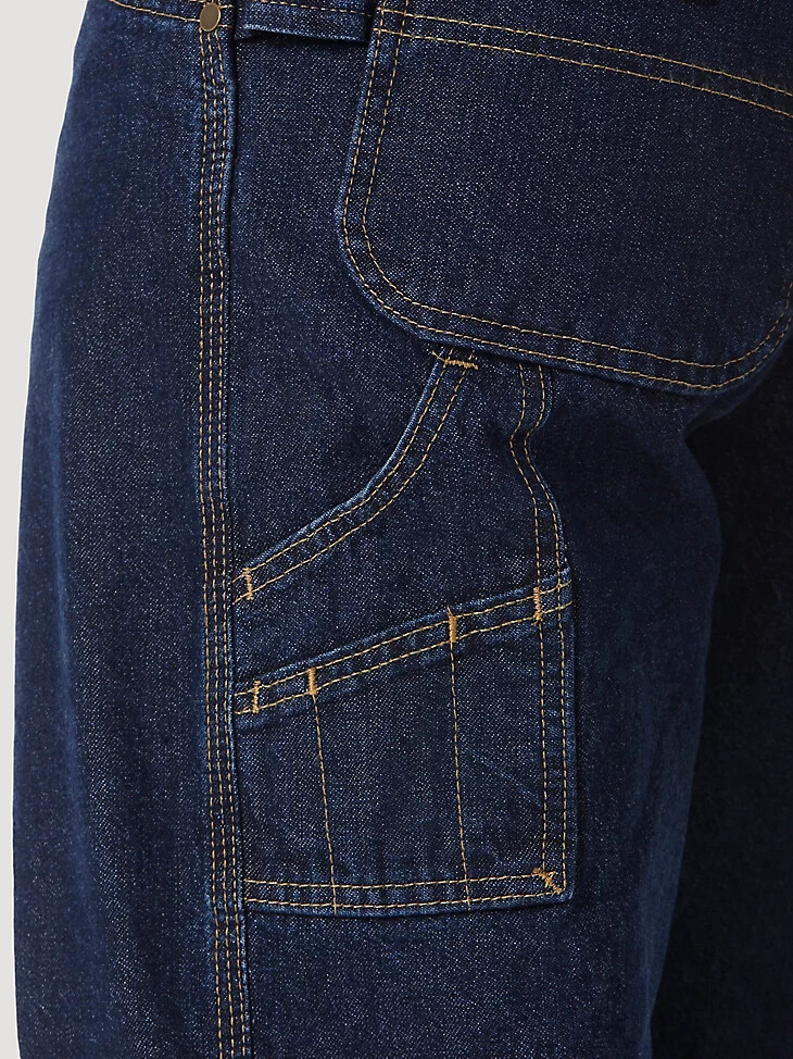 jeans wrangler riggs workwear contractor indaco antico