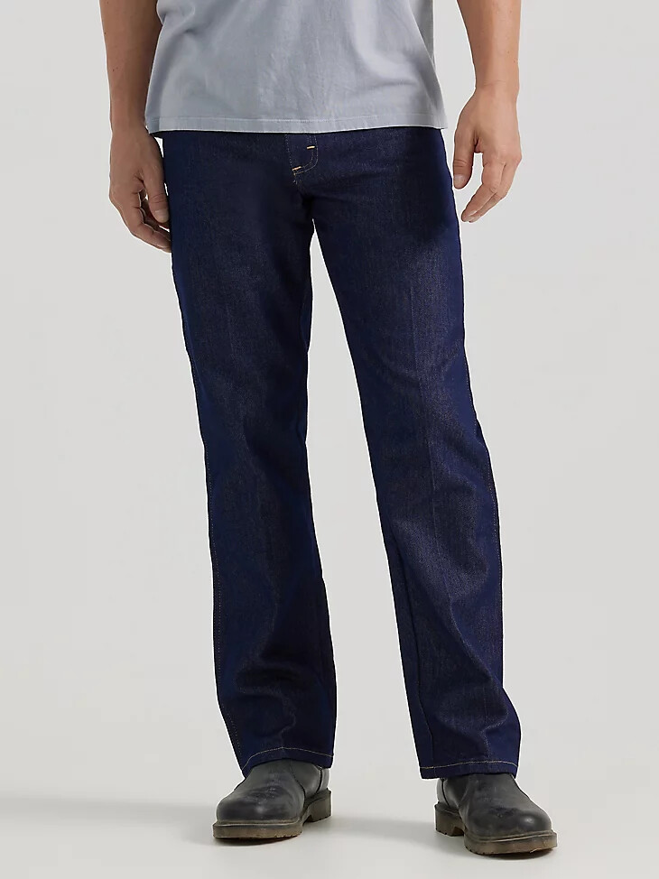 jeans wrangler five star premium regular flex fit da uomo indaco scuro