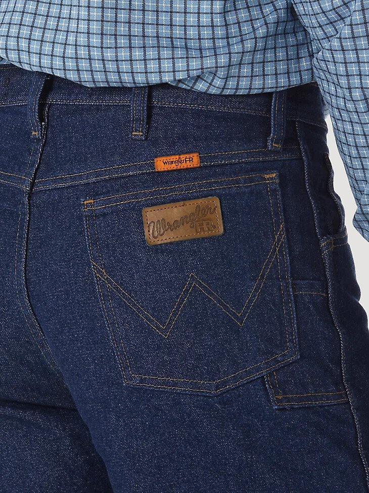 jeans wrangler fr ignifughi relaxed fit prelavaggio