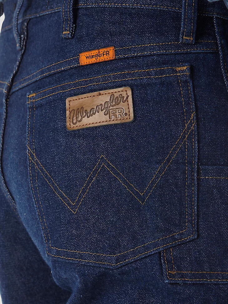 jeans wrangler fr ignifughi relaxed fit prelavaggio