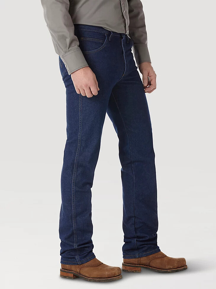 jeans slim fit ignifughi wrangler fr prelavati