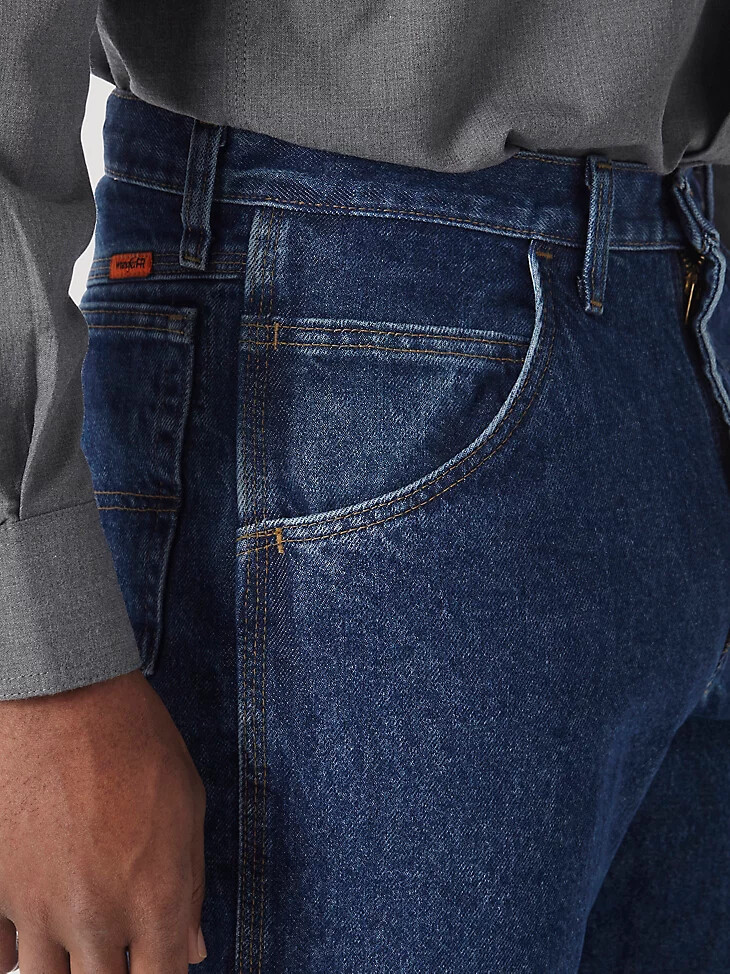 jeans wrangler fr ignifughi riggs relaxed fit ignifughi