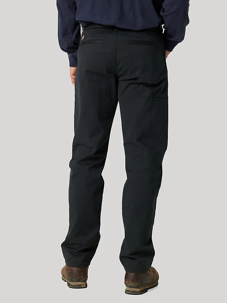 pantaloni dritti rilassati wrangler workwear jet black