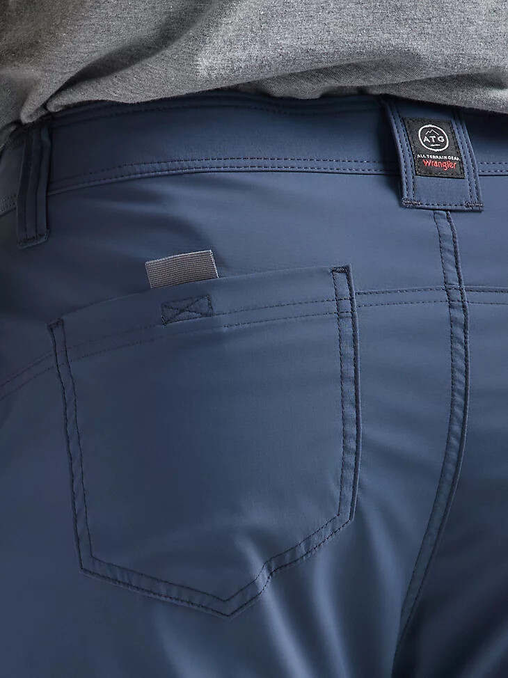 pantaloni da jogging wrangler atg wyoming trail da uomo blu notte