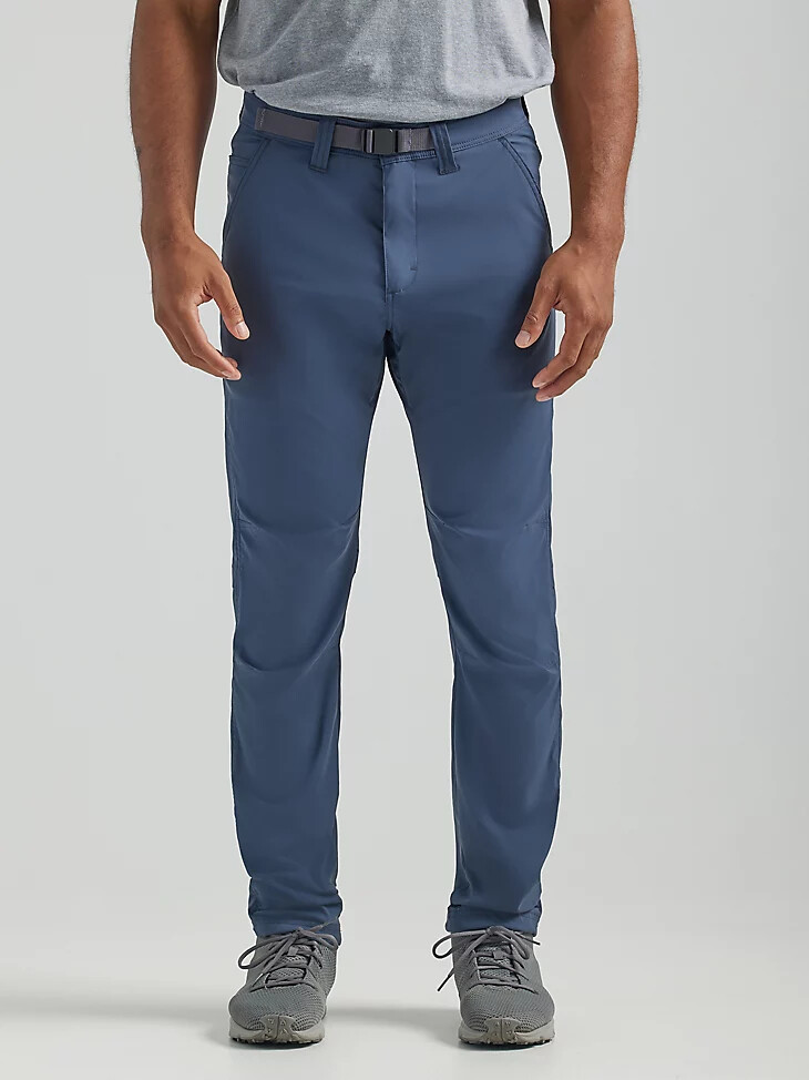 pantaloni da jogging wrangler atg wyoming trail da uomo blu notte