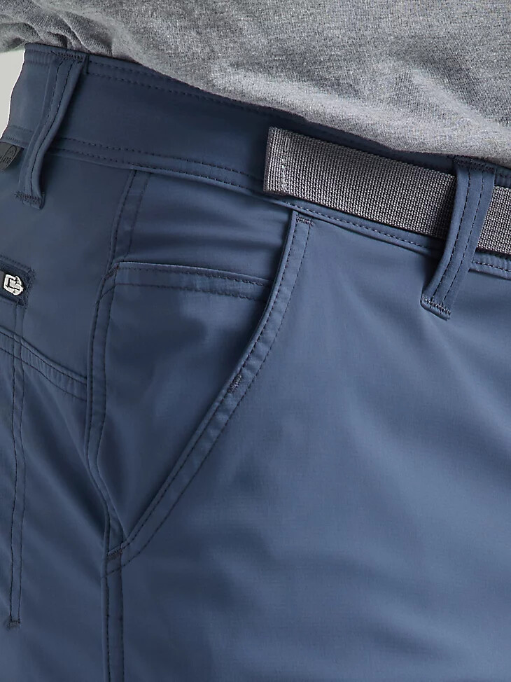pantaloni da jogging wrangler atg wyoming trail da uomo blu notte