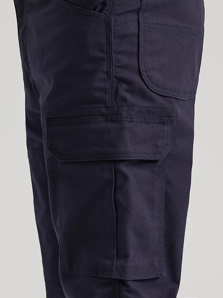 pantaloni wrangler fr ignifughi ripstop stretch relaxed ranger pant blu navy