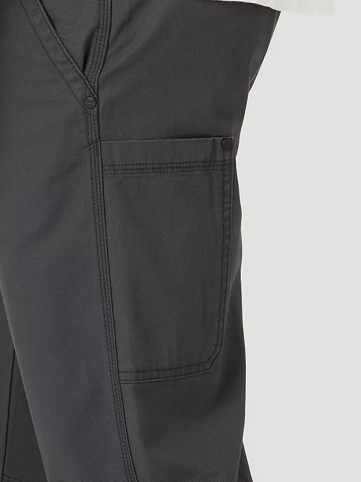 pantaloni utility robusti da esterno wrangler da uomo colore antracite