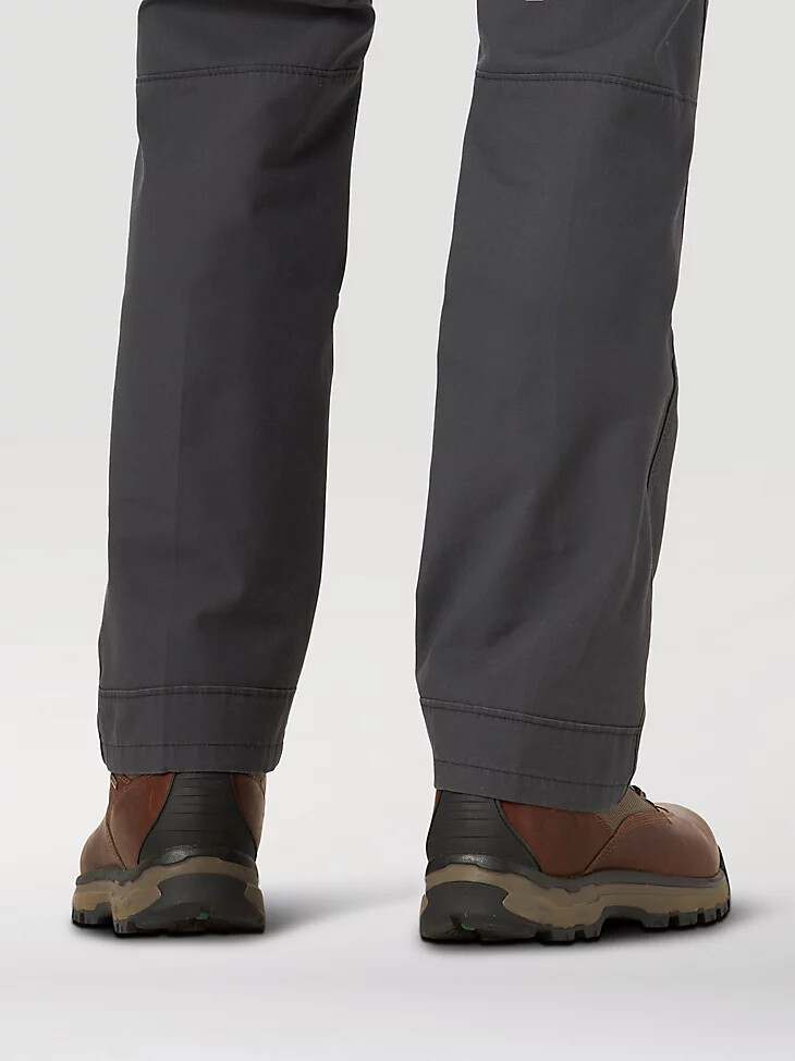 pantaloni utility robusti da esterno wrangler da uomo colore antracite