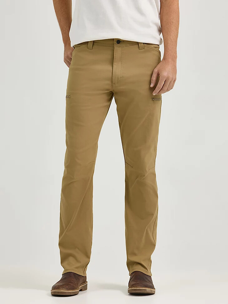 pantaloni cargo da uomo wrangler flex waist outdoor elmwood