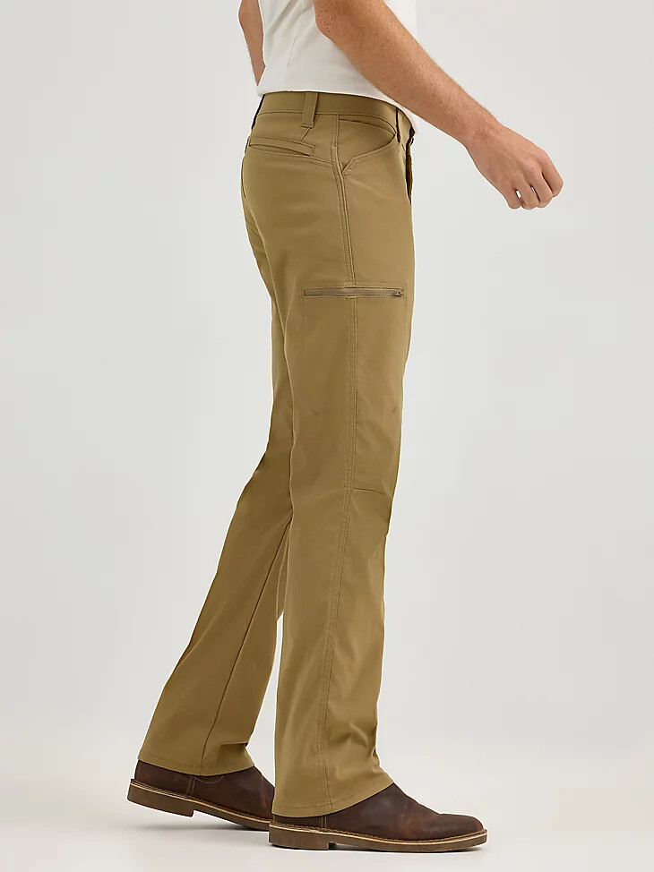 pantaloni cargo da uomo wrangler flex waist outdoor elmwood