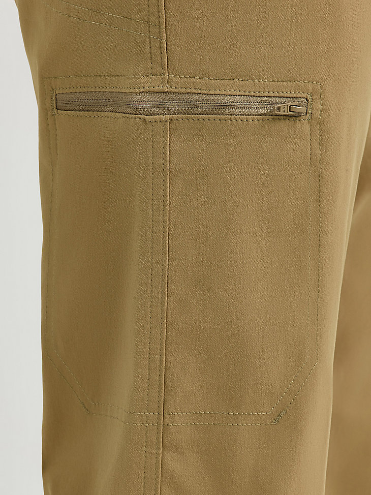 pantaloni cargo da uomo wrangler flex waist outdoor elmwood