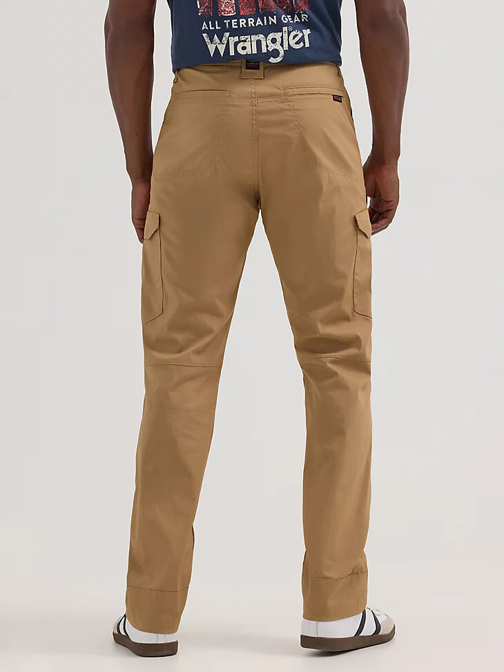 pantaloni cargo da uomo wrangler atg range colore kelp