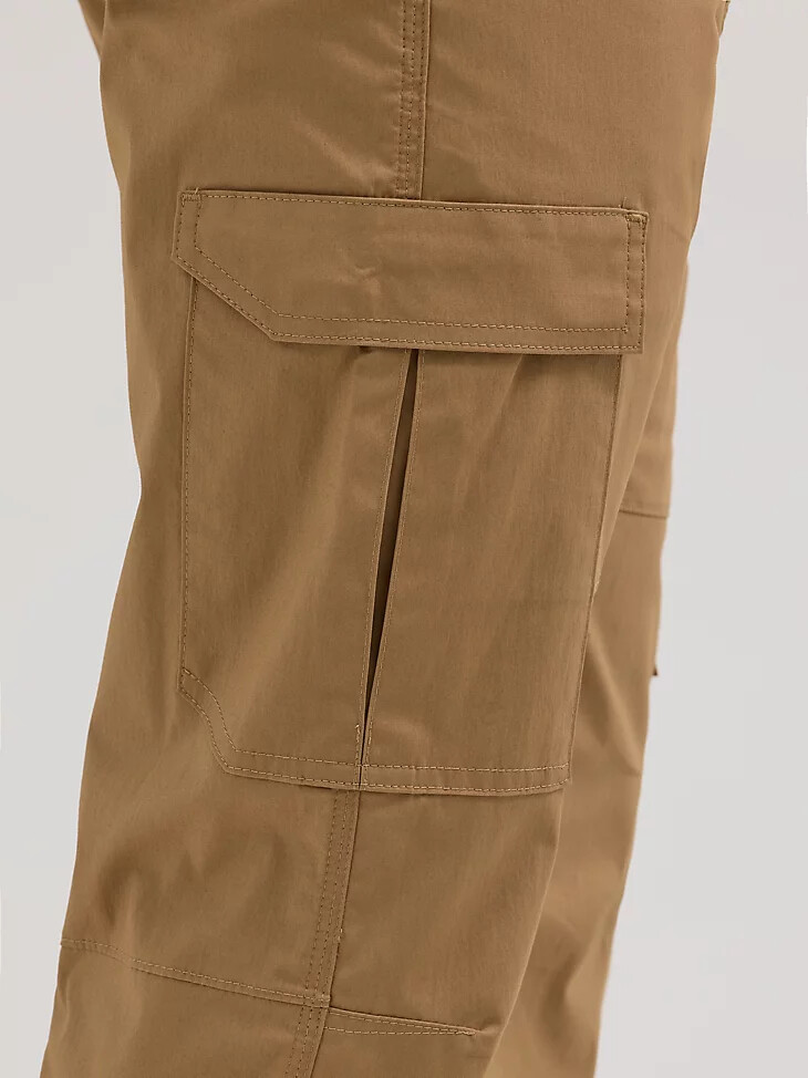 pantaloni cargo da uomo wrangler atg range colore kelp