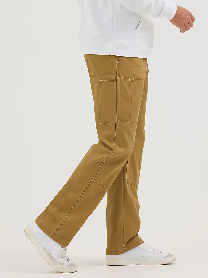 pantaloni da uomo comodi e comodi color oro opaco