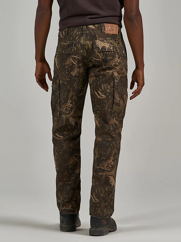 pantaloni mimetici cordyceps wrangler x the last of us
