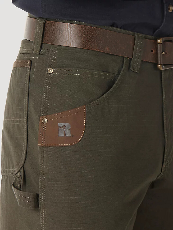 pantaloni da carpentiere wrangler riggs workwear loden