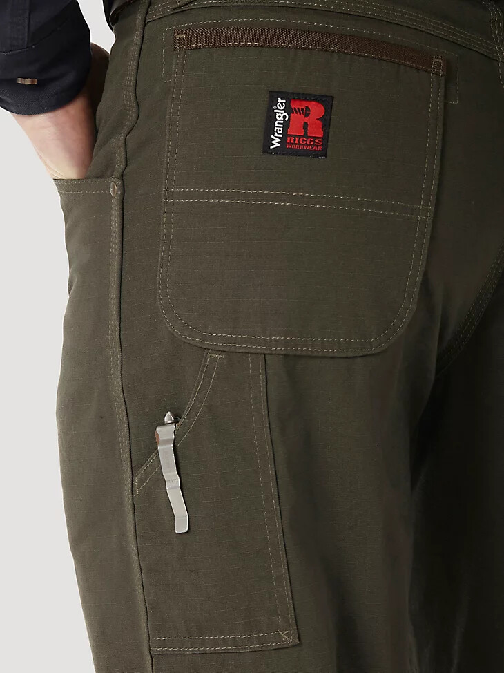 pantaloni da carpentiere wrangler riggs workwear loden