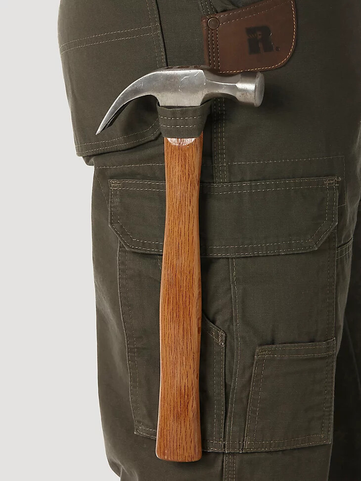 pantaloni ranger in ripstop foderato wrangler riggs workwear loden
