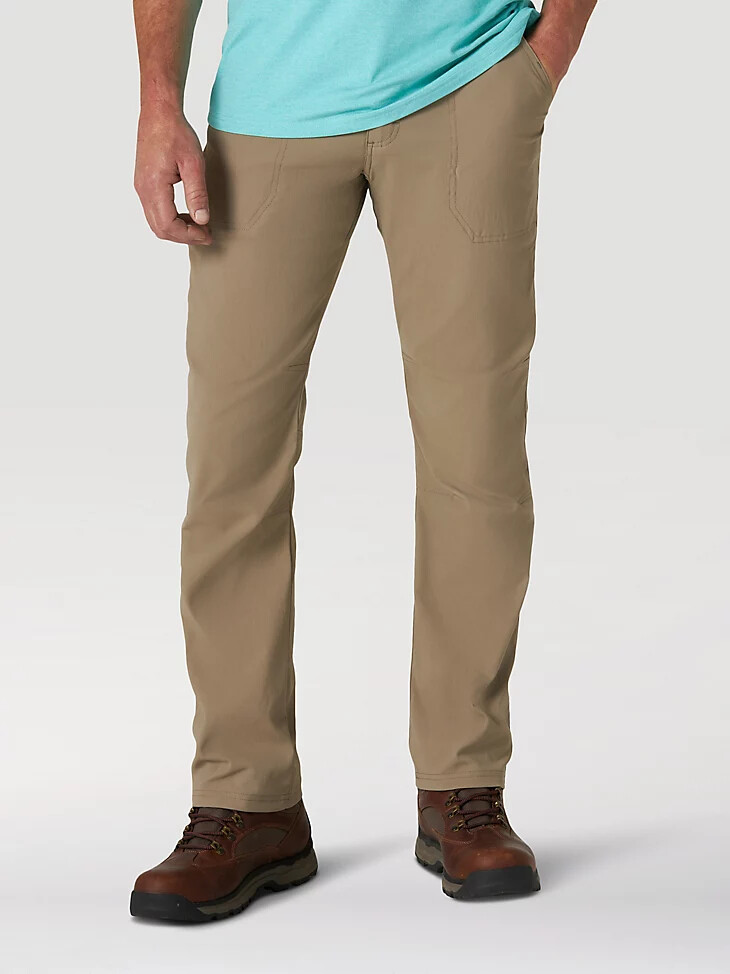 pantaloni da uomo wrangler atg westside trail colore fallen rock