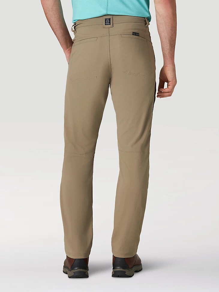 pantaloni da uomo wrangler atg westside trail colore fallen rock
