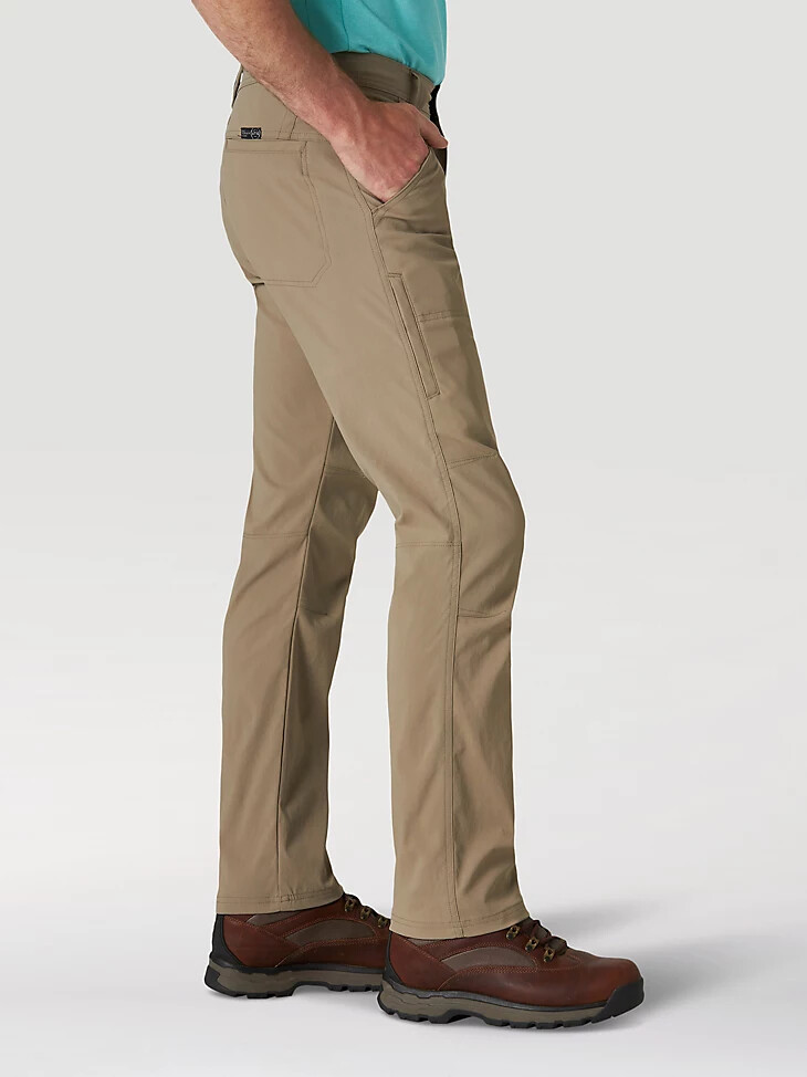 pantaloni da uomo wrangler atg westside trail colore fallen rock