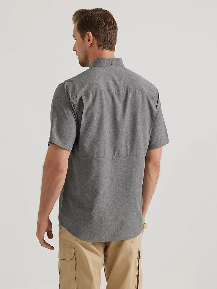 camicia da lavoro leggera ventilata wrangler riggs workwear asfalto