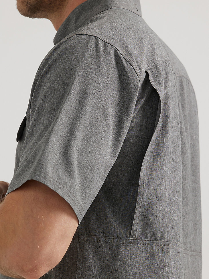 camicia da lavoro leggera ventilata wrangler riggs workwear asfalto