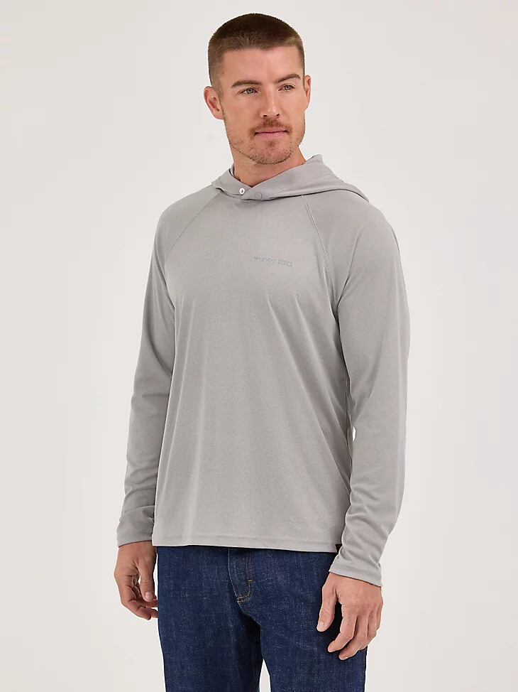 t-shirt tecnica anti-sole wrangler riggs workwear ultimate grey