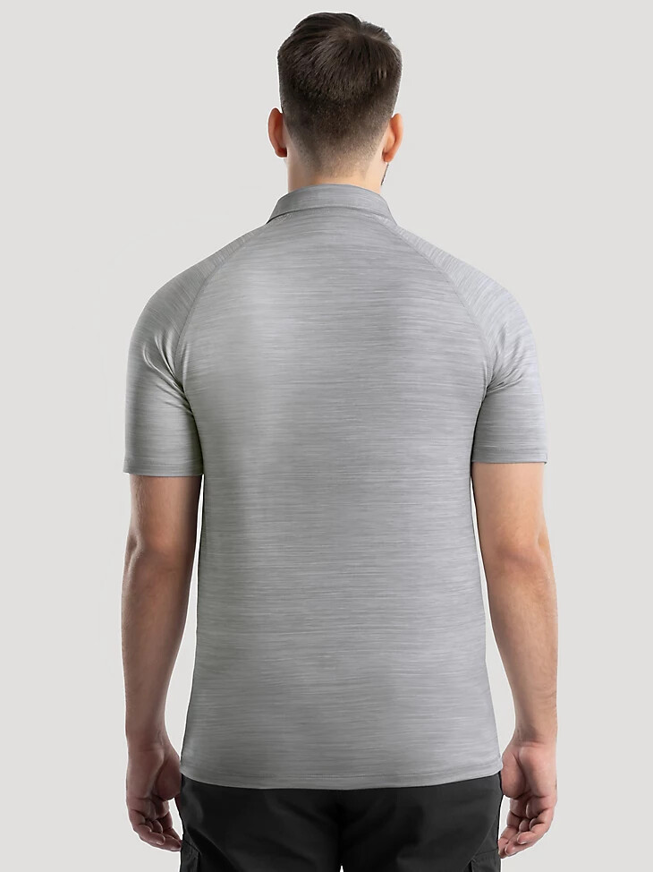 polo sportiva da uomo mirage grey