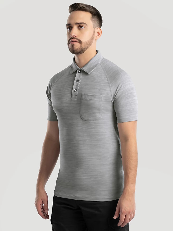 polo sportiva da uomo mirage grey