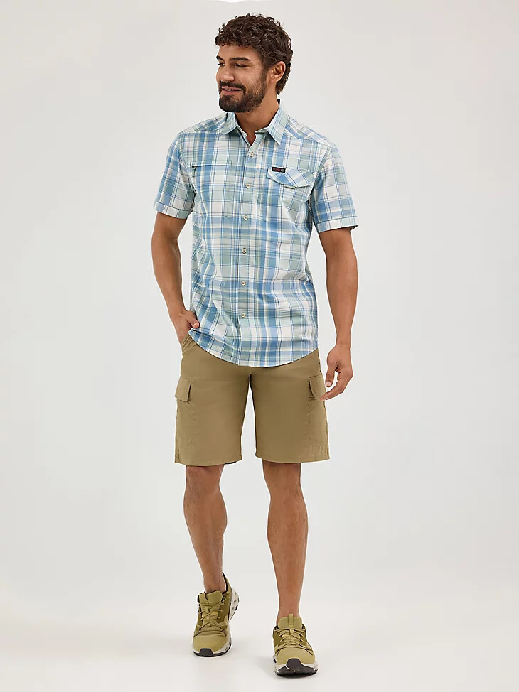 pantaloncini cargo highland da uomo wrangler atg elmwood