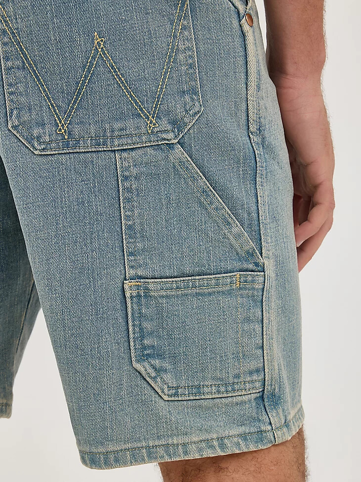 pantaloncini da carpentiere da uomo montana ice